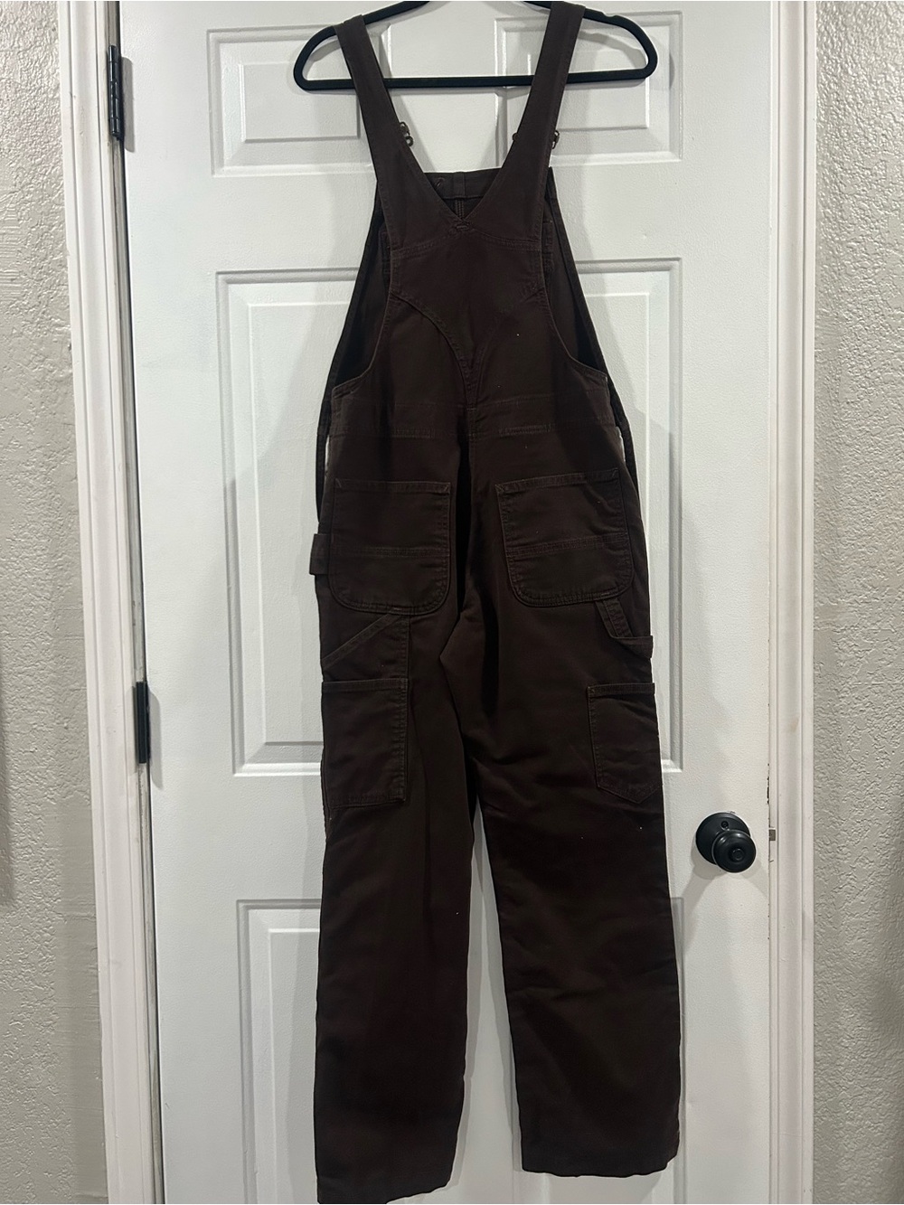 Carhartt Dark Brown loose fit Overalls - Picture 7 of 12